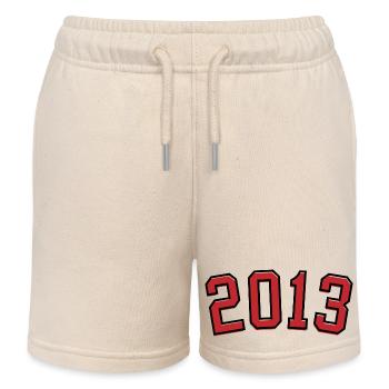 Sport Geburtsjahr 2013 - Kinder Organic Joggingshorts Mini Bolter von Stanley/Stella - Natur - Vorne