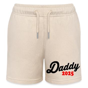 Daddy 2025 - Kinder Organic Joggingshorts Mini Bolter von Stanley/Stella - Natur - Vorne