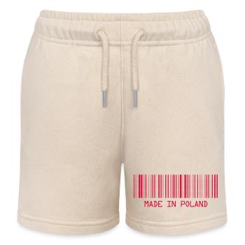 Fabriqué en Pologne - Pologne - Pologne - Code-barres - Dash - Short de jogging enfant bio Stanley/Stella - écru doux - Devant