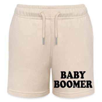 Baby boomer - Kinder Organic Joggingshorts Mini Bolter von Stanley/Stella - Natur - Vorne