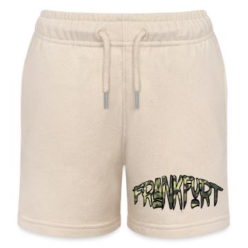 Frankfurt Camouflage - Kinder Organic Joggingshorts Mini Bolter von Stanley/Stella - Natur - Vorne