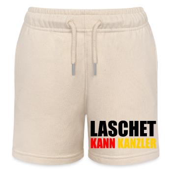 Laschet kann kanzler - Kinder Organic Joggingshorts Mini Bolter von Stanley/Stella - Natur - Vorne