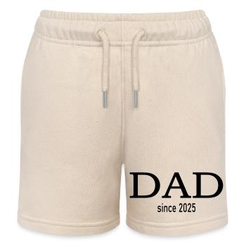 dad since 2025 - Kinder Organic Joggingshorts Mini Bolter von Stanley/Stella - Natur - Vorne