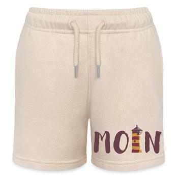 moin - Kinder Organic Joggingshorts Mini Bolter von Stanley/Stella - Natur - Vorne