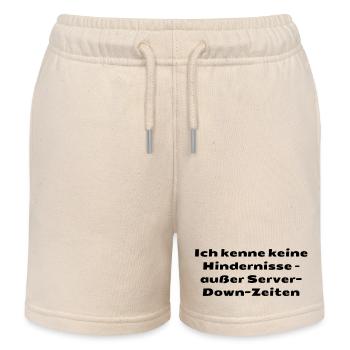 Typisch-Gamer - Kinder Organic Joggingshorts Mini Bolter von Stanley/Stella - Natur - Vorne