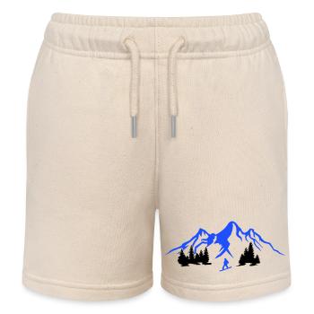 Snowboarding 2 - Kinder Organic Joggingshorts Mini Bolter von Stanley/Stella - Natur - Vorne