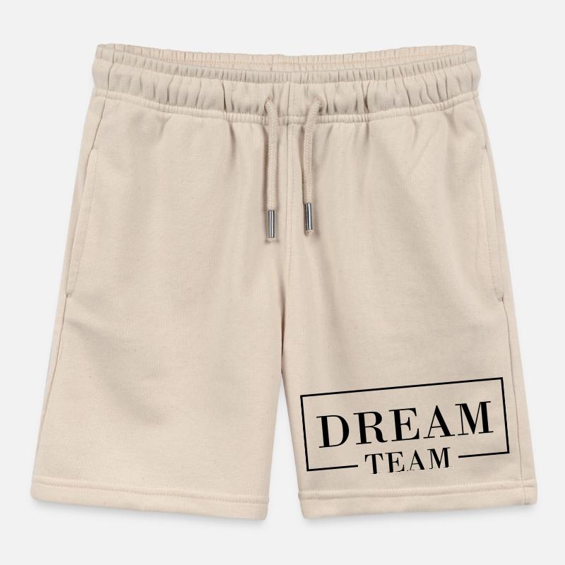 Dream Team Kids Organic Sweat Shorts by Stanley/Stella