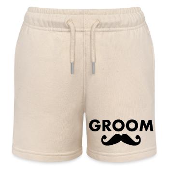 Groom - Short de jogging enfant bio Stanley/Stella - écru doux - Devant