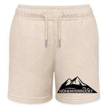Höhenverrückt - Kinder Organic Joggingshorts Mini Bolter von Stanley/Stella - Natur - Vorne