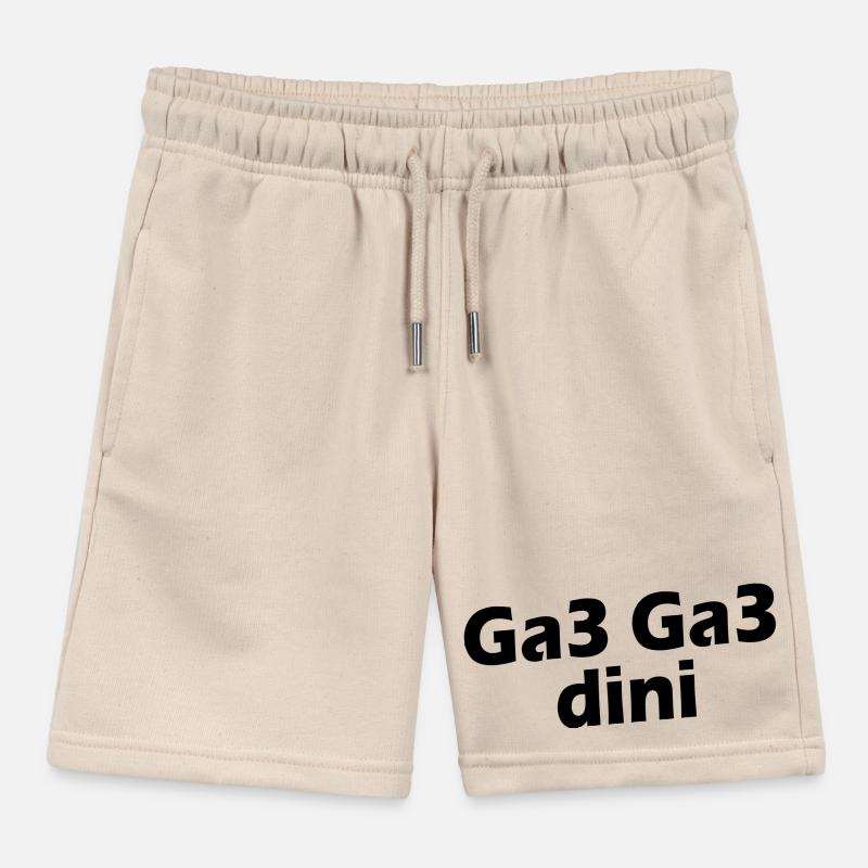 Ga3 ga3 dini Short de jogging enfant bio Stanley/Stella