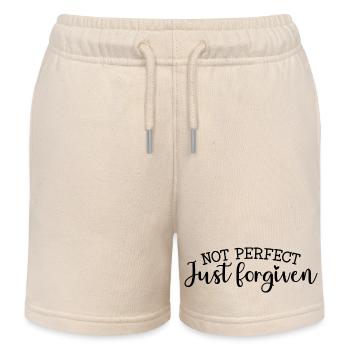 Nicht perfekt, vergeben - Kinder Organic Joggingshorts Mini Bolter von Stanley/Stella - Natur - Vorne
