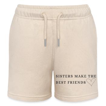Soeur - Short de jogging enfant bio Stanley/Stella - écru doux - Devant