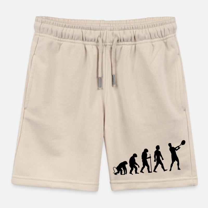 Evolution Tennis Kids Organic Sweat Shorts by Stanley/Stella