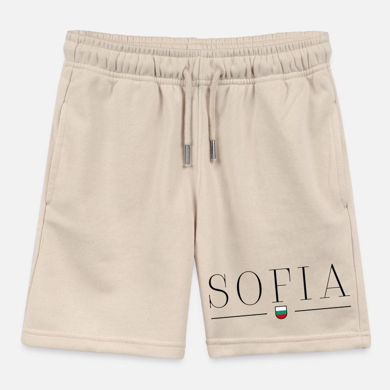 Sofia, Bulgarie T-shirt de conception de style Short de jogging enfant bio Stanley/Stella