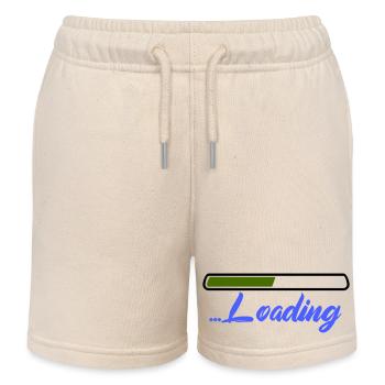 Chargement - Short de jogging enfant bio Stanley/Stella - écru doux - Devant