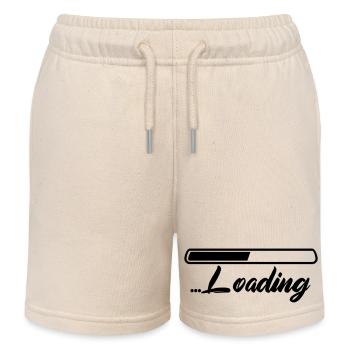 Chargement - Short de jogging enfant bio Stanley/Stella - écru doux - Devant
