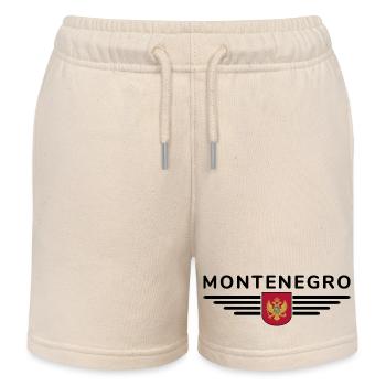 Montenegro Design – Balkan erleben - Kinder Organic Joggingshorts Mini Bolter von Stanley/Stella - Natur - Vorne