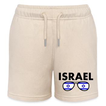 Israel - Short de jogging enfant bio Stanley/Stella - écru doux - Devant