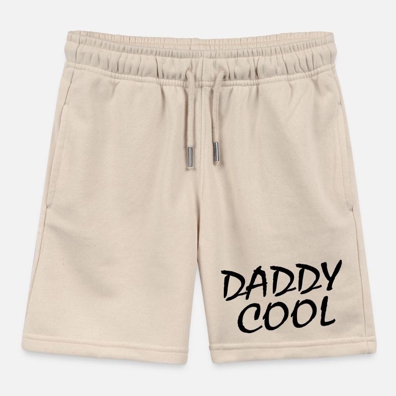 Daddy cool Kids Organic Sweat Shorts by Stanley/Stella