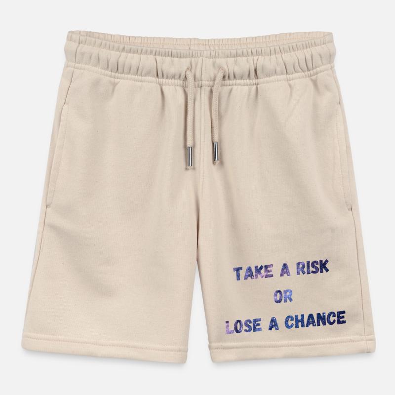 Gehen Sie ein Risiko ein oder verlieren Sie eine Chance Kinder Organic Joggingshorts Mini Bolter von Stanley/Stella