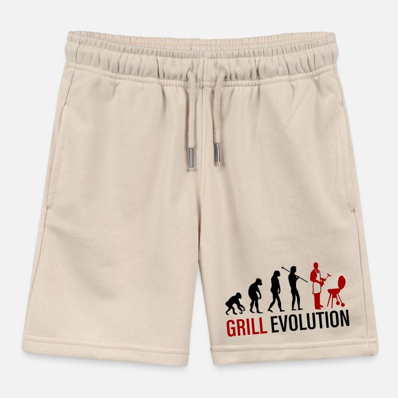 Grill Evolution Kids Organic Sweat Shorts by Stanley/Stella