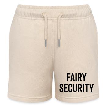 Feen-Sicherheit - Kinder Organic Joggingshorts Mini Bolter von Stanley/Stella - Natur - Vorne