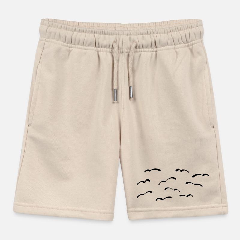 linnut Kids Organic Sweat Shorts by Stanley/Stella