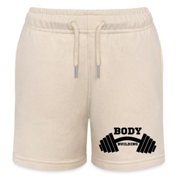 Gym - Kinder Organic Joggingshorts Mini Bolter von Stanley/Stella - Natur - Vorne