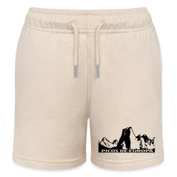 PICOS DE EUROPA - Kinder Organic Joggingshorts Mini Bolter von Stanley/Stella - Natur - Vorne