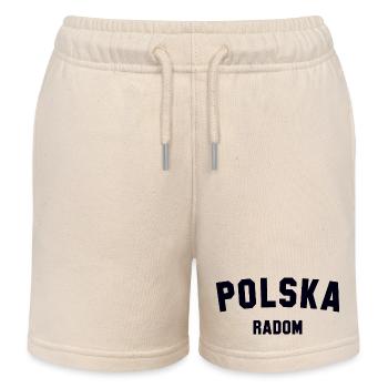 RADOM Polska Pologne - Short de jogging enfant bio Stanley/Stella - écru doux - Devant