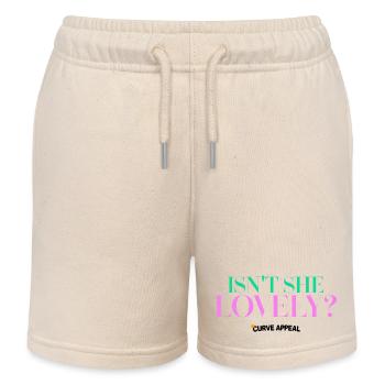 Isn't She Lovely – Inspirierende Beauty-Grafiken - Kinder Organic Joggingshorts Mini Bolter von Stanley/Stella - Natur - Vorne