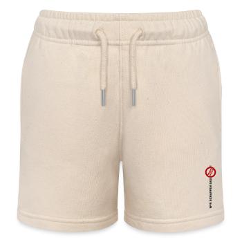 Wir schaffen das nicht lang Arm Flagge Deutschland - Kinder Organic Joggingshorts Mini Bolter von Stanley/Stella - Natur - Vorne