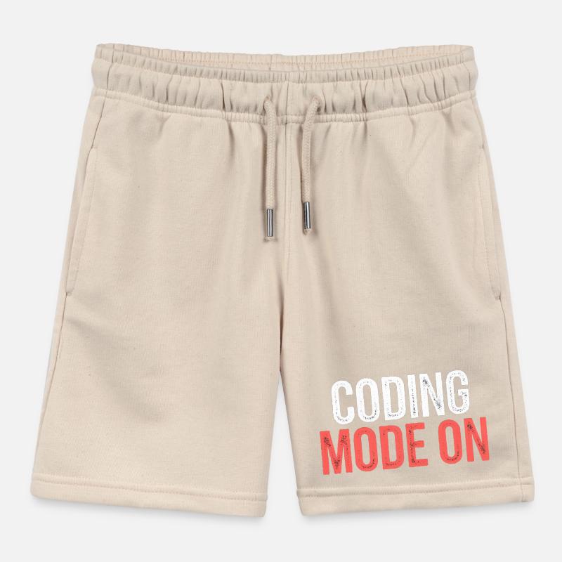 Coding Mode On 10 Kinder Organic Joggingshorts Mini Bolter von Stanley/Stella