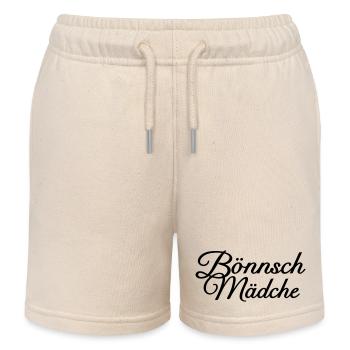 Bönnsch Mädche - Ein Mädel aus Bonn am Rhein - Kinder Organic Joggingshorts Mini Bolter von Stanley/Stella - Natur - Vorne