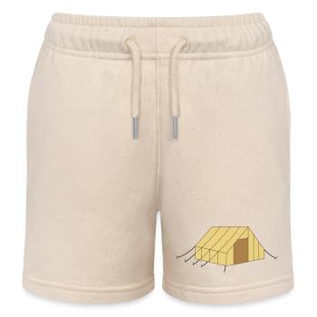 Zelt - Kinder Organic Joggingshorts Mini Bolter von Stanley/Stella - Natur - Vorne