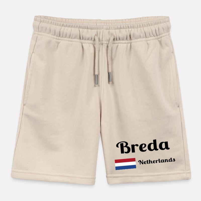 Breda Pays-Bas - Imprimés élégants Short de jogging enfant bio Stanley/Stella