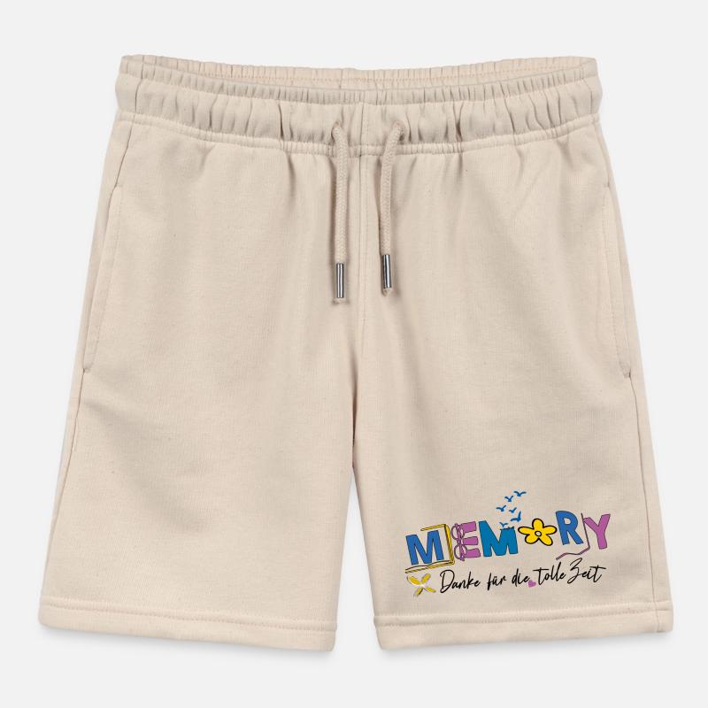 Memory nice was the time Kids Organic Sweat Shorts by Stanley/Stella