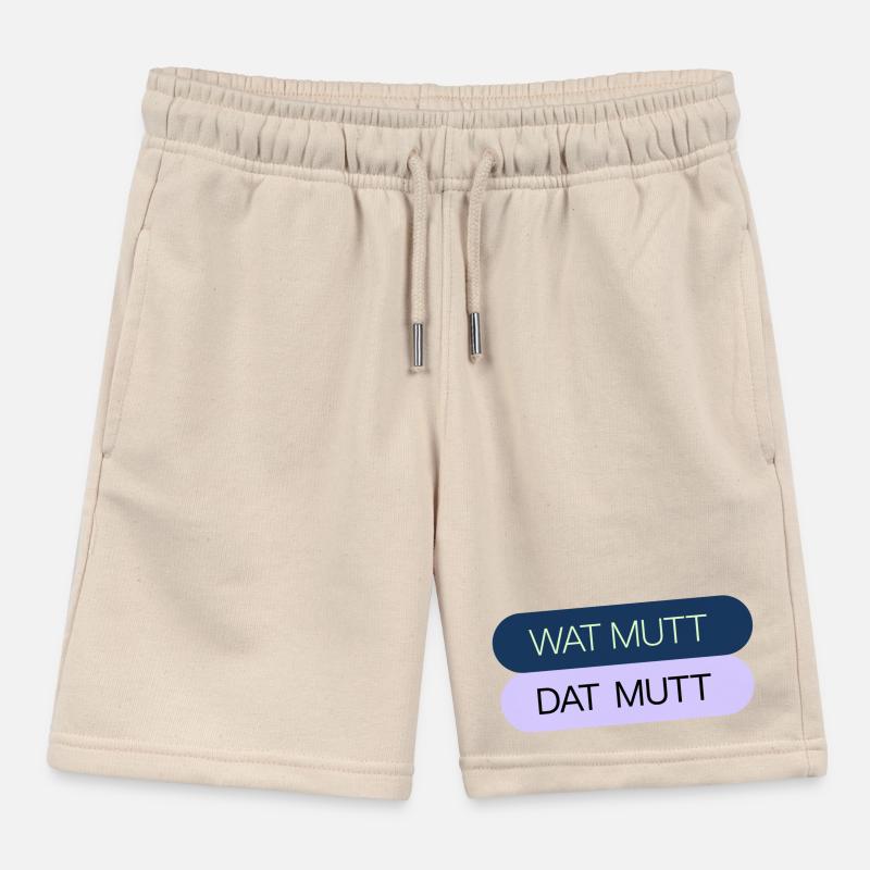 WAT MUTT - DAT MUTT Kinder Organic Joggingshorts Mini Bolter von Stanley/Stella