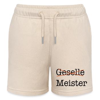 meister - Kinder Organic Joggingshorts Mini Bolter von Stanley/Stella - Natur - Vorne