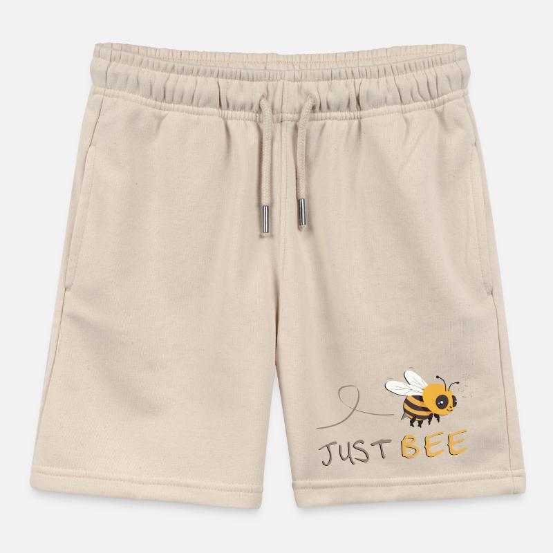 Just Bee - Be yourself! Kids Organic Sweat Shorts by Stanley/Stella