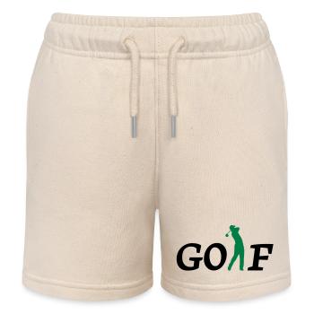 golf - Kinder Organic Joggingshorts Mini Bolter von Stanley/Stella - Natur - Vorne