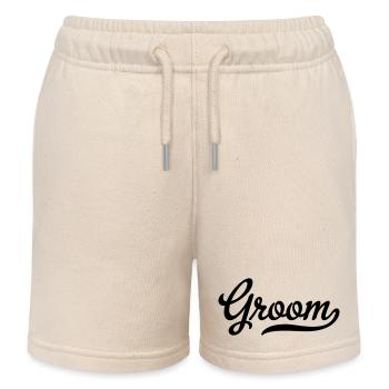 groom - Kinder Organic Joggingshorts Mini Bolter von Stanley/Stella - Natur - Vorne