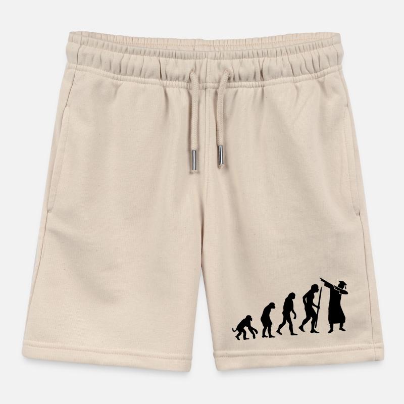 Evolution dab dabbing graduation college student Kinder Organic Joggingshorts Mini Bolter von Stanley/Stella