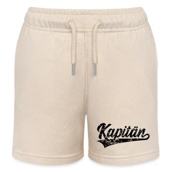 KAPITÄN SEGLER - Kinder Organic Joggingshorts Mini Bolter von Stanley/Stella - Natur - Vorne