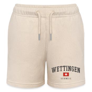 Wettingen – identité suisse originaire d’Argovie - Short de jogging enfant bio Stanley/Stella - écru doux - Devant