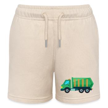 Truk de déchets - Short de jogging enfant bio Stanley/Stella - écru doux - Devant