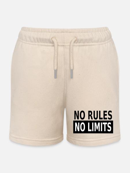 No Rules No Limits - Kinder Organic Joggingshorts Mini Bolter von Stanley/Stella - Natur