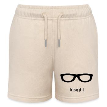 INSIGHT Durchblick - Kinder Organic Joggingshorts Mini Bolter von Stanley/Stella - Natur - Vorne