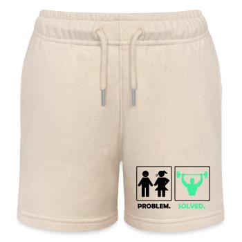 problem solved fitness - Kinder Organic Joggingshorts Mini Bolter von Stanley/Stella - Natur - Vorne