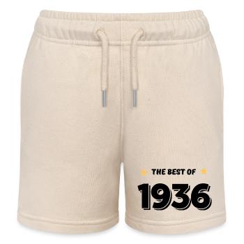 Best of 1936 - Kids Organic Sweat Shorts by Stanley/Stella - soft Ecru - Front